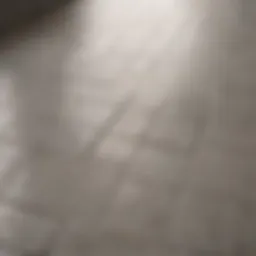 Close-up of clean tile grout