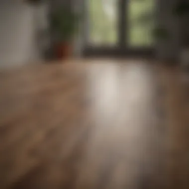 Warm and inviting laminate flooring