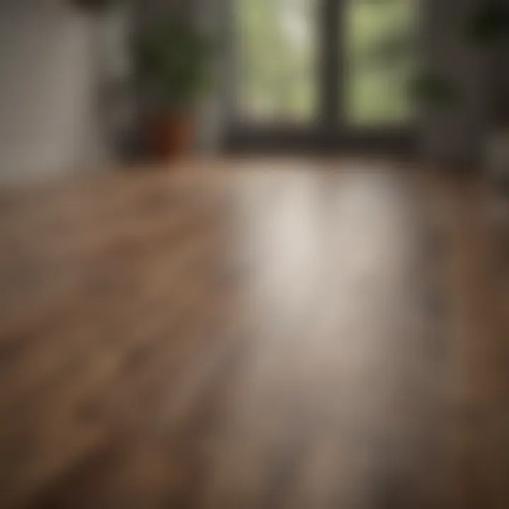 Warm and inviting laminate flooring