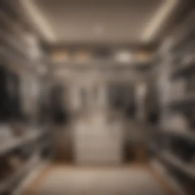 An Organized Closet Organized closet with seasonal items