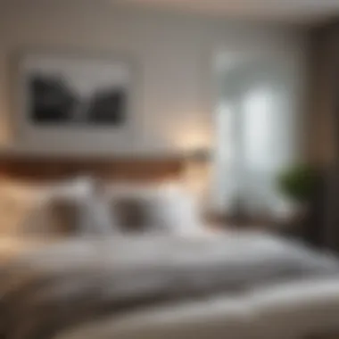 Personal touches in a guest bedroom with unique decor