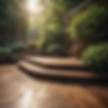 Material Choices for Your Deck Beautifully constructed deck showcasing diverse material options