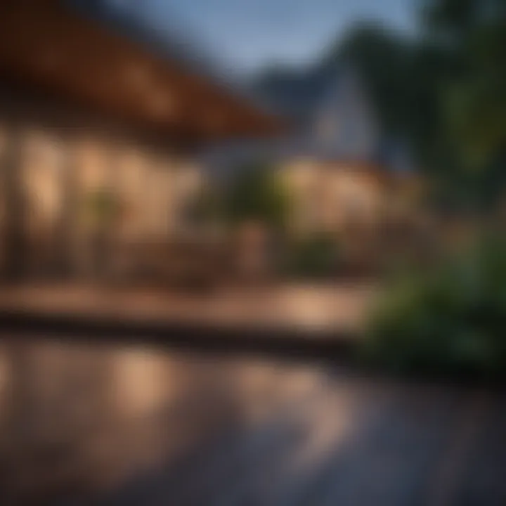 Close-up of necessary permits and documentation for deck construction