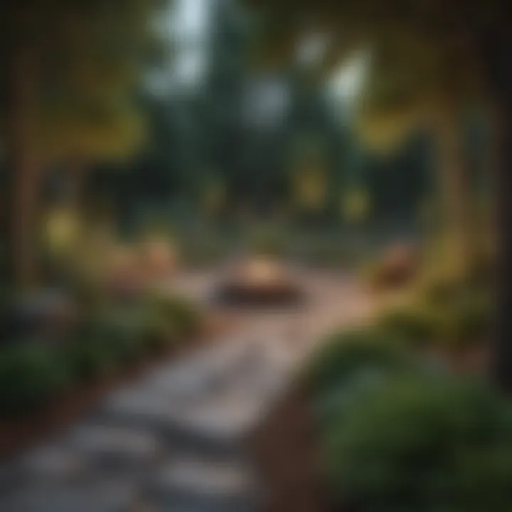 Professional consultation in a landscape project