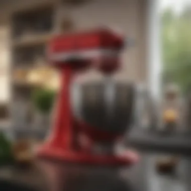 Sophisticated Design of KitchenAid Stand Mixers Elegant KitchenAid mixer in a modern kitchen