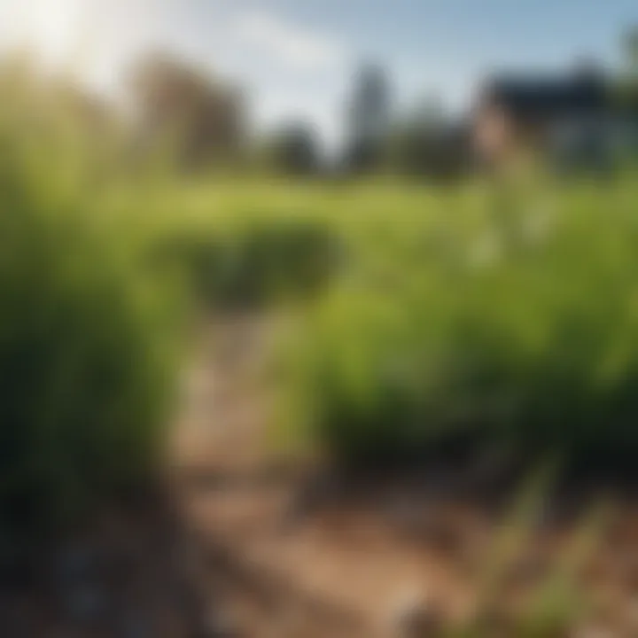 Vibrant grass used in branding and lifestyle imagery