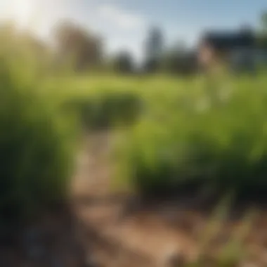 Vibrance in Branding: Grass as a Lifestyle Element Vibrant grass used in branding and lifestyle imagery
