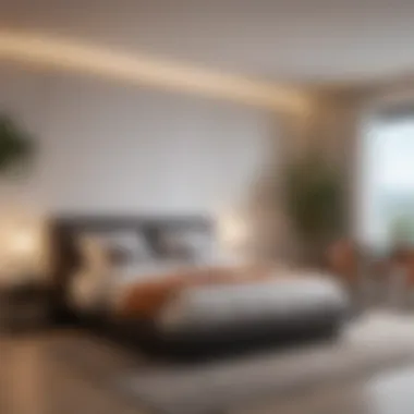 Optimized Spatial Design Functional layout featuring optimal spatial organization in a bedroom