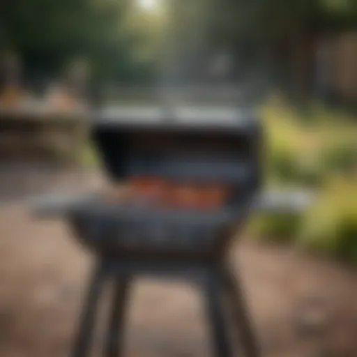 Compact grill perfect for small spaces