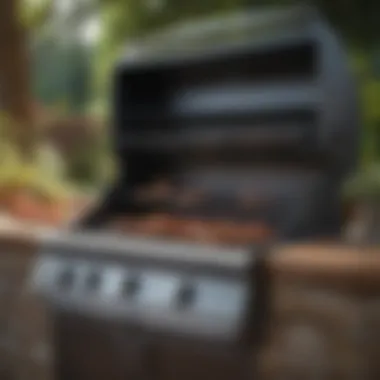 Maintenance-friendly outdoor grill Easy to maintain outdoor grill