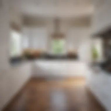 Charming Kitchen Space with White Cabinets Charming kitchen space enhanced by white cabinets and decor