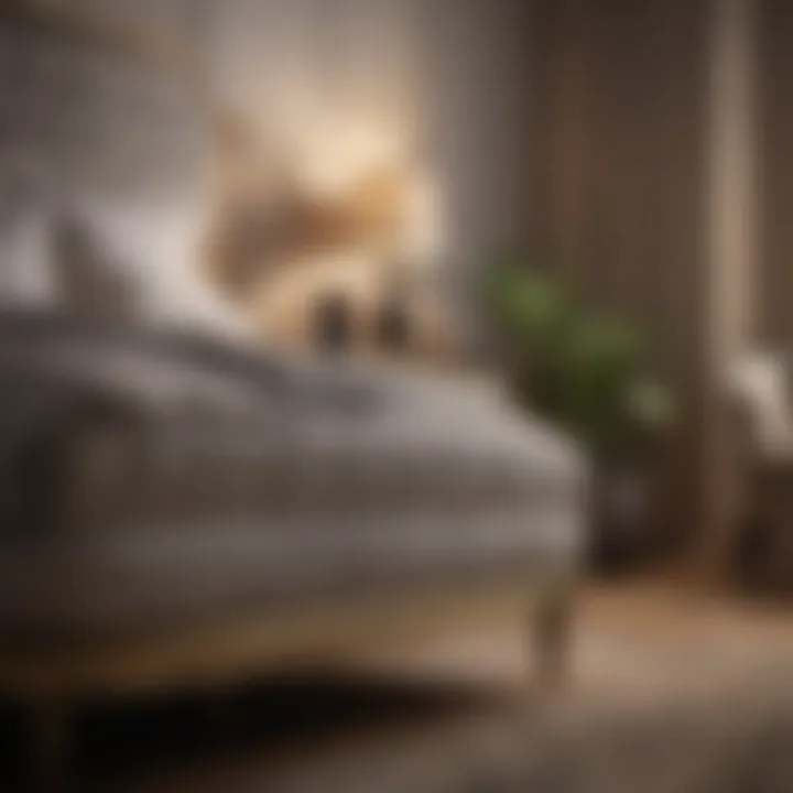 Elegant furniture choices enhancing bedroom aesthetics