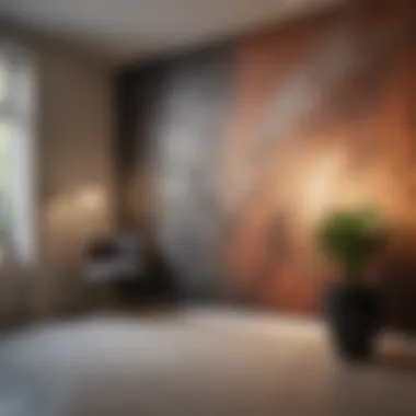 Creative Textures in Modern Wall Painting Creative use of textures in modern wall painting