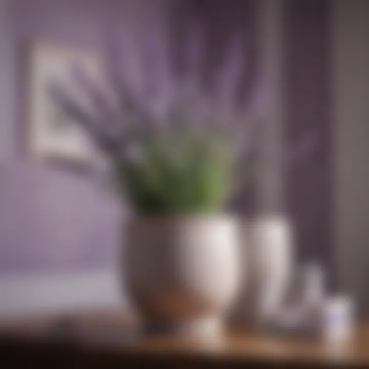 Serene lavender shades for tranquil spaces