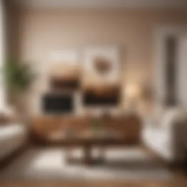 Warm Neutrals for a Cozy Atmosphere Warm neutral tones creating a cozy ambiance