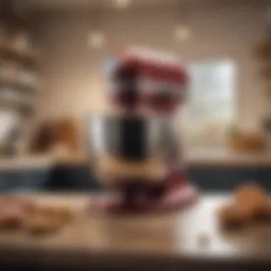 Enhancing the Baking Experience with Stand Mixers A chef's workspace with a stand mixer and freshly baked goods
