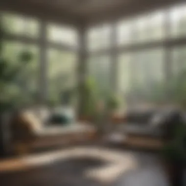 Stylish Materials for Sunroom Decor Stylish mix of materials for sunroom decor