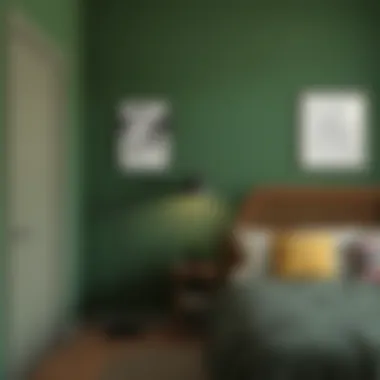 Notable Exploring the Aesthetic and Psychological Impact of Green Bedroom Walls Notable Exploring the Aesthetic and Psychological Impact of Green Bedroom Walls
