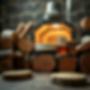 Variety of woods suitable for wood fired ovens