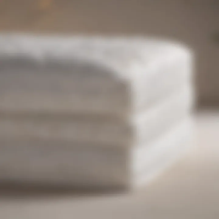 Comparison of different mattress topper thicknesses