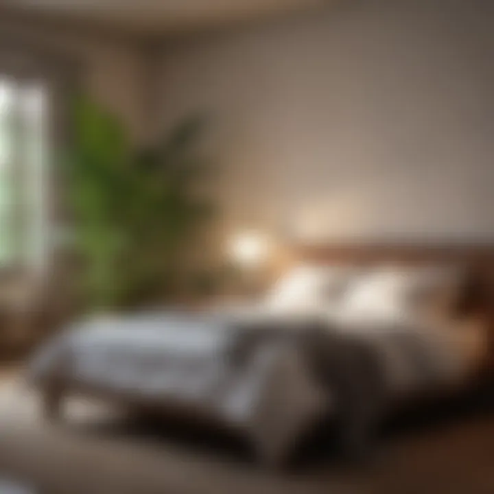 Plants and natural elements for better sleep