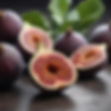 Nutritional Benefits of Figs Nutritional information and health benefits of figs laid out creatively