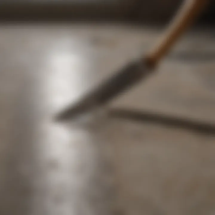 Essential tools for floor grouting
