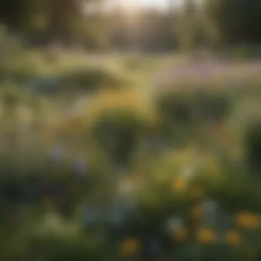 Diverse Wildflower Meadow A lush meadow filled with diverse wildflowers