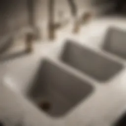 Essential materials needed for double sink drain installation