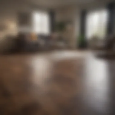 Achieving Cohesion Between Flooring and Room Decor Stylish room with cohesive decor and flooring