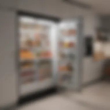 Smart Technology and Organizational Solutions Interior view showcasing organized storage compartments and smart technology features