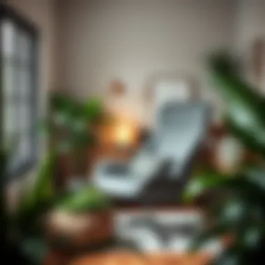 Cozy Nook with Ergonomic Chair Cozy nook featuring ergonomic chair and plants