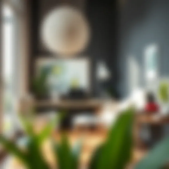 Stylish Office Corner Stylish office corner with personalized decor