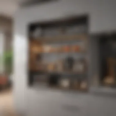 Clever Storage Solutions for Modern Small Kitchens Modern small kitchen with clever storage solutions