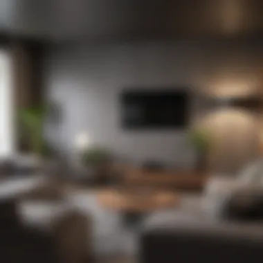 Cozy and Functional Small TV Room Cozy small TV room with optimized furniture layout