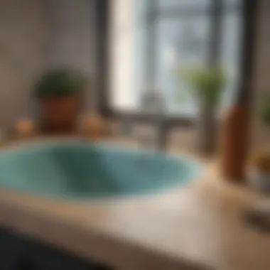Chic Ceramic Sink Container Chic ceramic sink container for soap and sponges