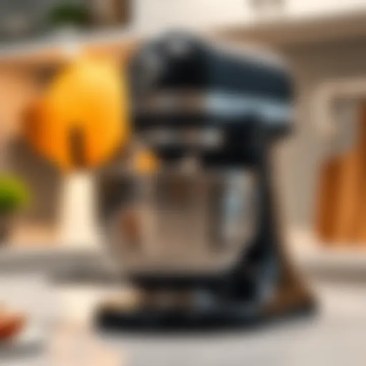 User-friendly control panel of KitchenAid Professional 500 Plus highlighting its intuitive features