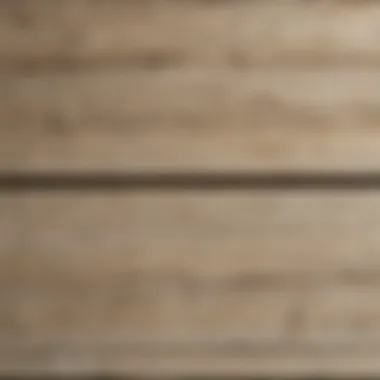 A beautifully lime washed wooden surface showcasing its unique texture