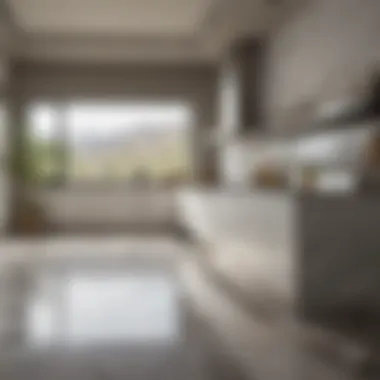The Allure of High-End Materials High-end materials such as marble and stainless steel utilized in a luxurious kitchen environment.
