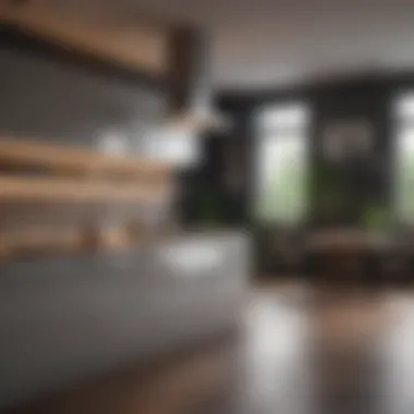 Innovative Technology in Luxury Kitchens Innovative kitchen technology integrated into a sleek and chic culinary space.