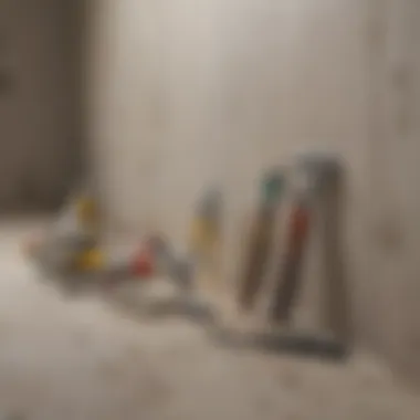 Tools Essential for Drywall Repairs Selection of tools for drywall repair