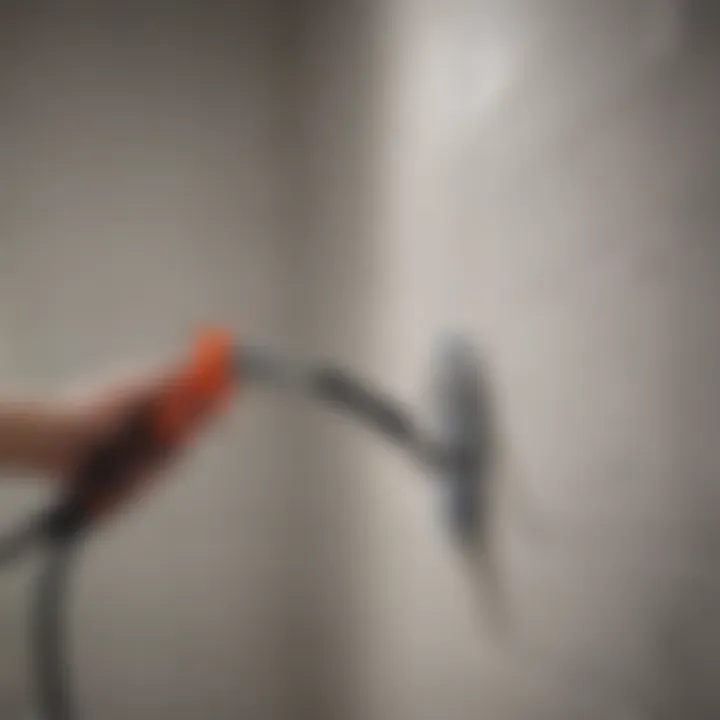 Essential tools for re-caulking a shower