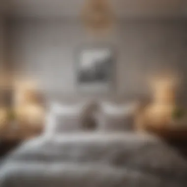 Personalized bedroom design featuring wallpaper and decor synergy