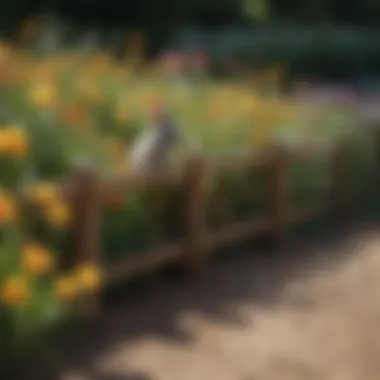 Effective Physical Barriers to Protect Flowers Physical barriers like fences around flower beds