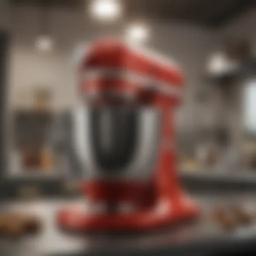 An array of stand mixers showcasing different colors and designs