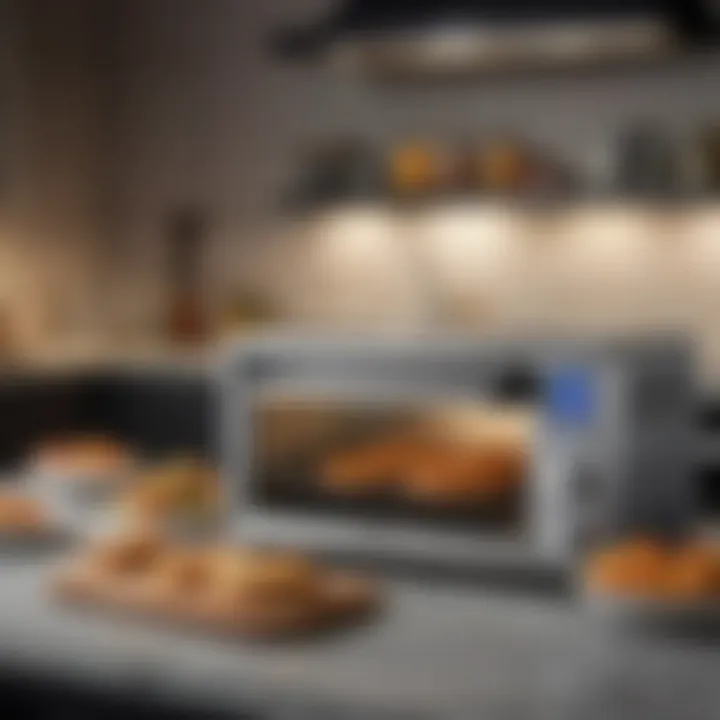 An array of dishes prepared using the Ninja Air Toaster Oven.