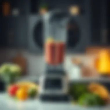 Blender demonstrating powerful blending capabilities