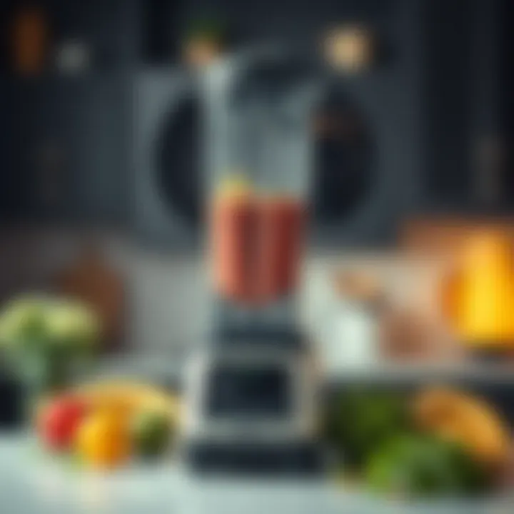 Blender demonstrating powerful blending capabilities