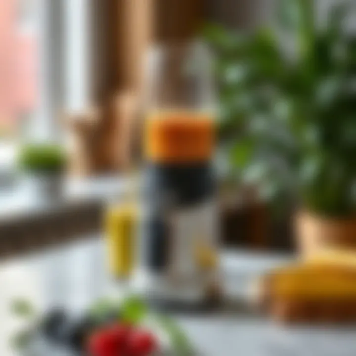 Ninja Smoothie Blender showcasing its sleek design