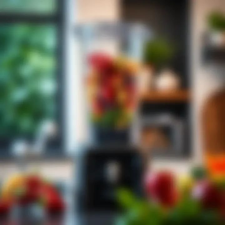 User-friendly control panel of the Ninja Smoothie Blender